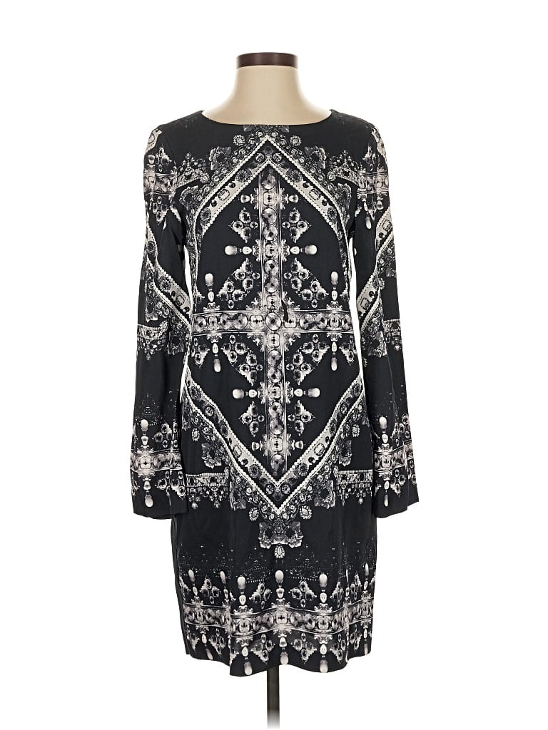 Pre-owned Nicole Miller Casual Dress In Black