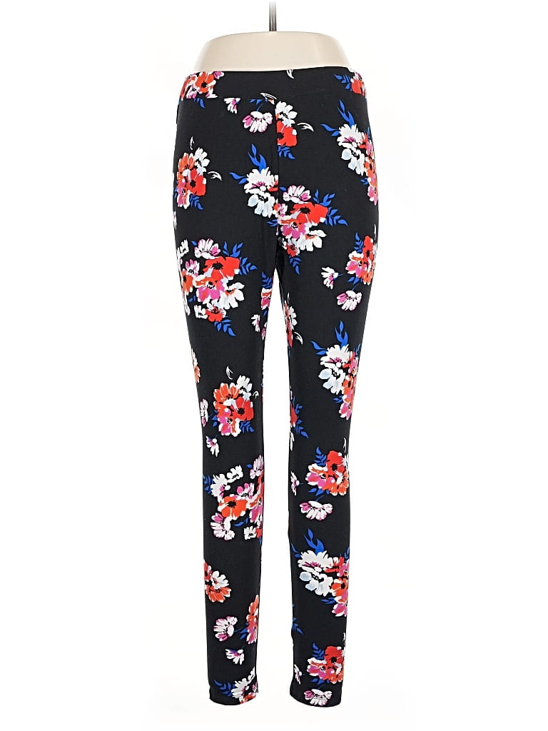 Pre-owned Massini Leggings In Black