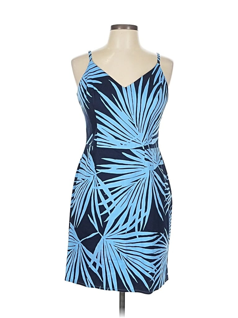 Pre-owned London Times Cocktail Dress In Blue