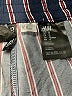 H&M 100% Viscose Stripes Blue Casual Pants Size 12 - photo 7
