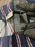 H&M 100% Viscose Stripes Blue Casual Pants Size 12 - photo 8