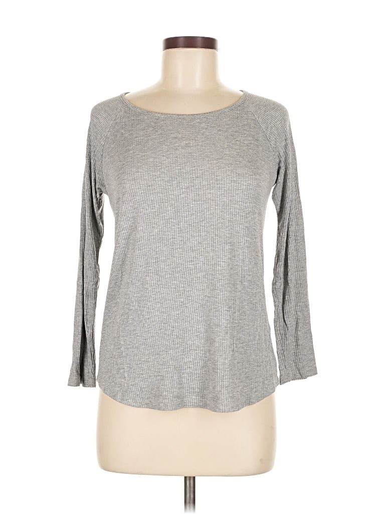 Pre-owned Monrow Cardigan Sweater In Gray