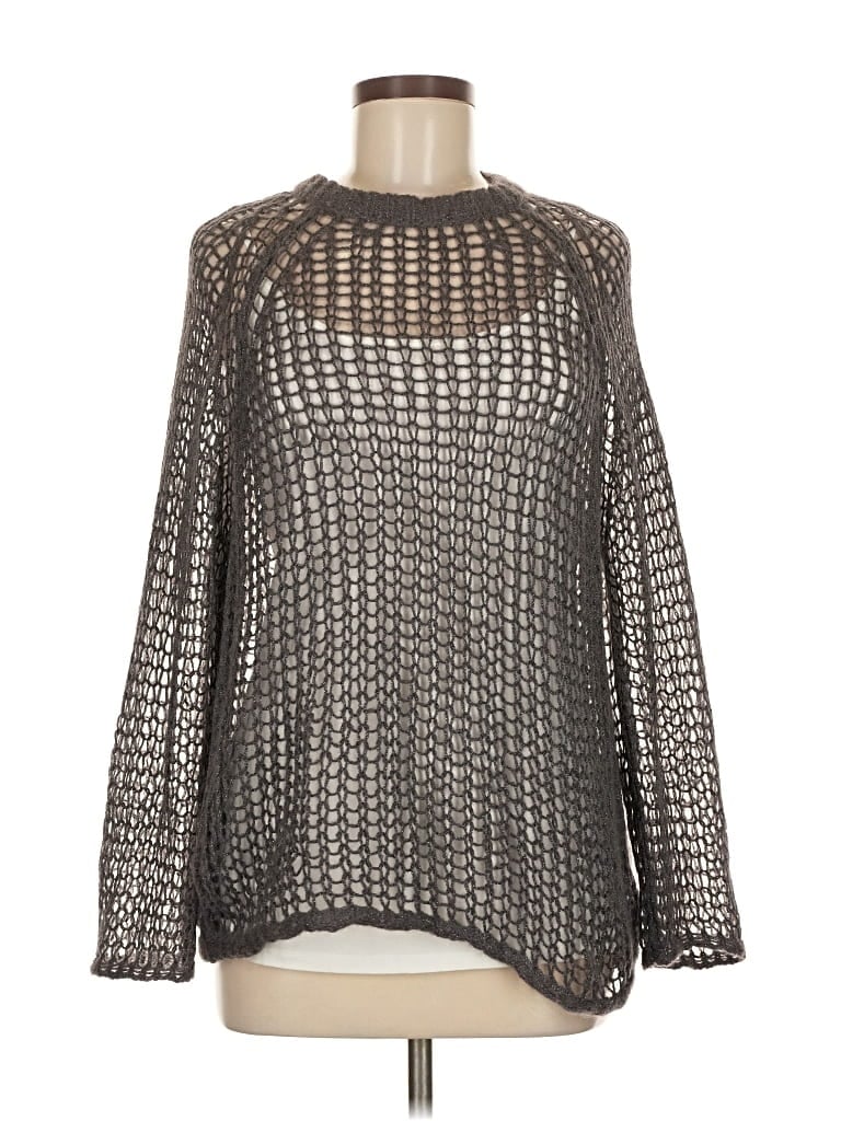 Pre-owned Peserico Pullover Sweater In Gray