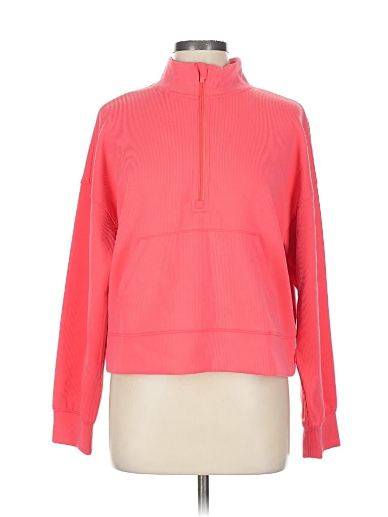 Pre-owned All In Motion Fleece Jacket In Pink