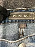 Point Sur 100% Cotton Blue Jeans Size 26 waist - photo 6