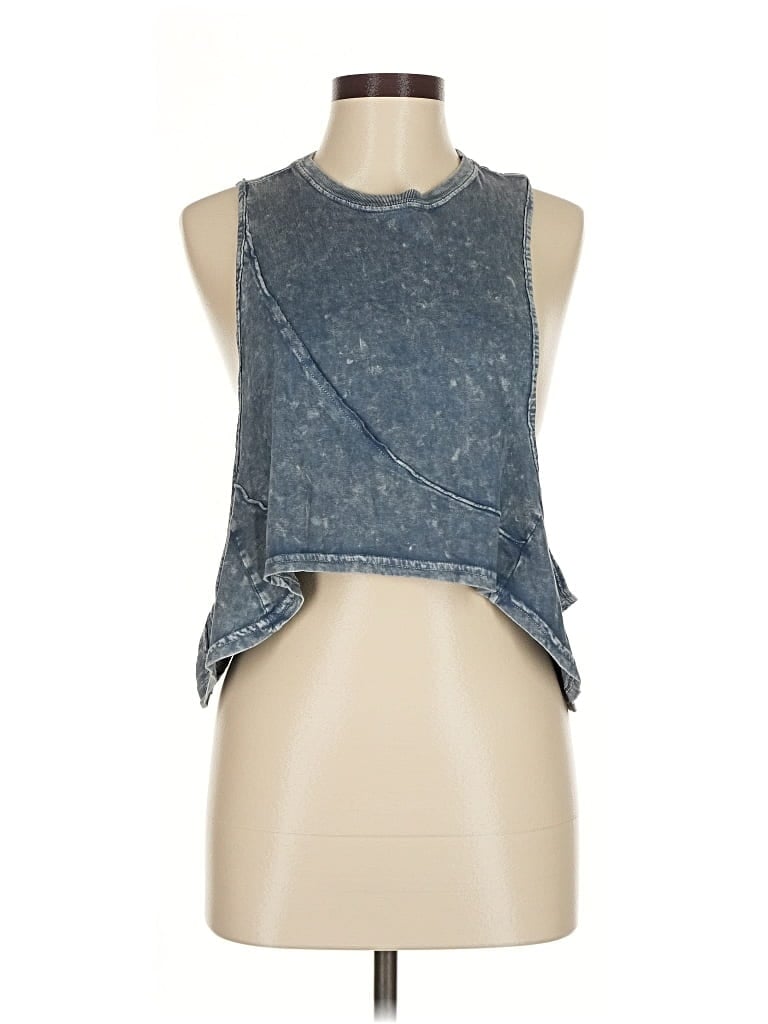 Urban Outfitters Tank Top Blue Halter Neckline Tops
