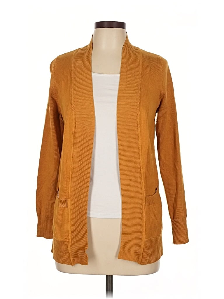 Pre-owned Cielo Cardigan Sweater In Orange