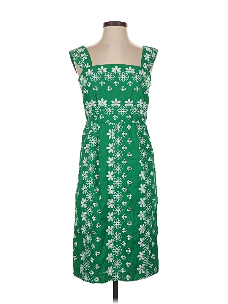 Pre-owned Ann Taylor Casual Dress In Green