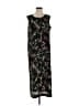 Unbranded 100% Polyester Floral Black Casual Dress Size S - photo 1