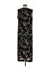 Unbranded 100% Polyester Floral Black Casual Dress Size S - photo 2