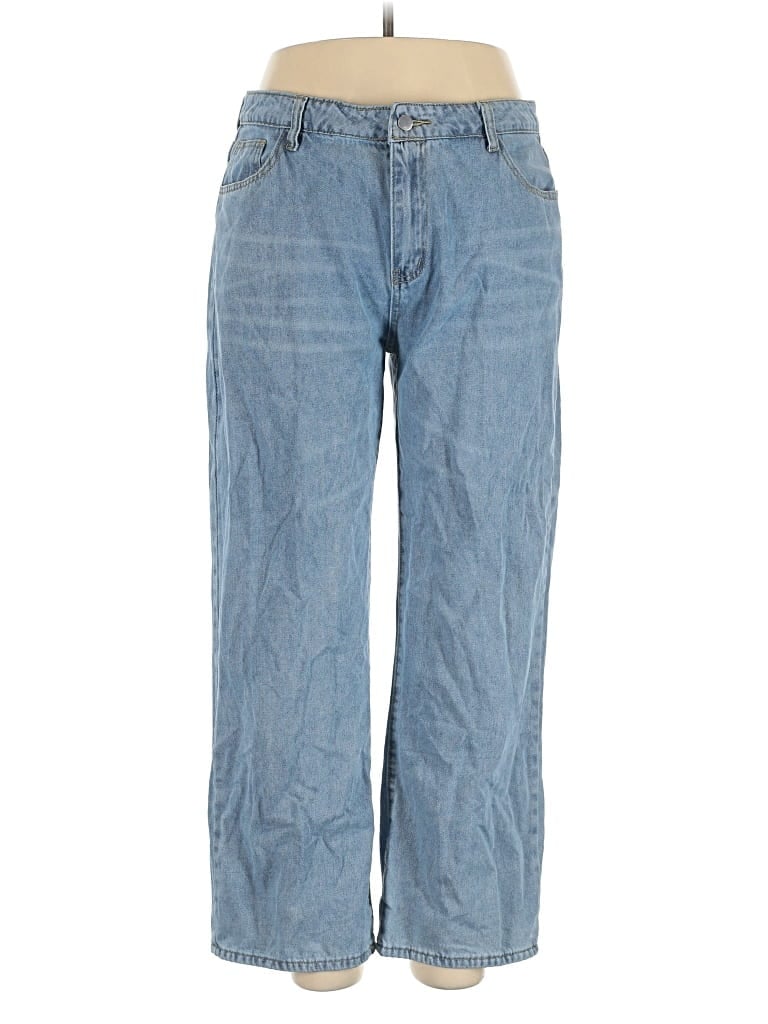 Pre-owned Unbranded Jeans In Blue