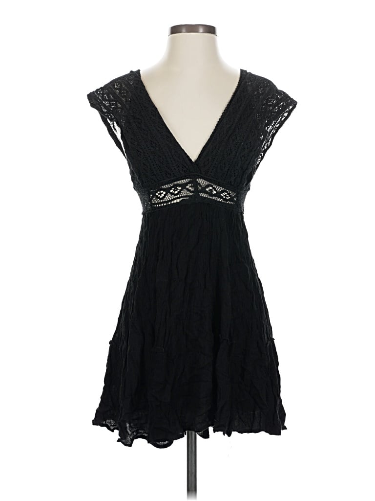 Pre-owned Boho Me Cocktail Dress In Black