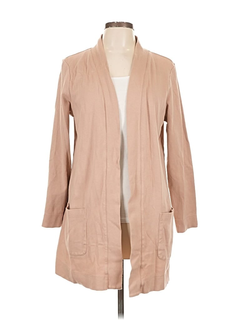 Pre-owned Isaac Mizrahi Live Trenchcoat In Brown