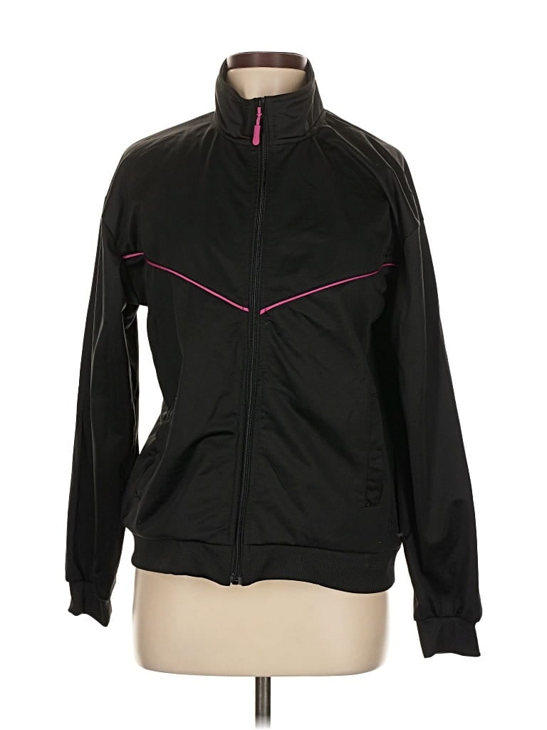 Pre-owned Assorted Brands Track Jacket In Black