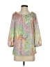Chaps 100% Polyester Green 3/4 Sleeve Blouse Size S - photo 1