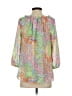 Chaps 100% Polyester Green 3/4 Sleeve Blouse Size S - photo 2