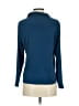Petite Assembly Teal Blue Long Sleeve Blouse Size S - photo 2