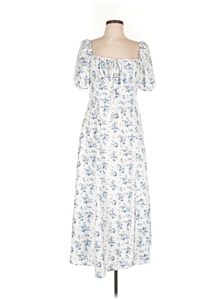 Pre-owned Unbranded Casual Dress In White