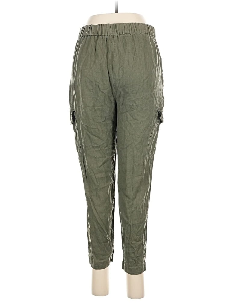 Pre-owned Nicole Miller Cargo Pants In Green