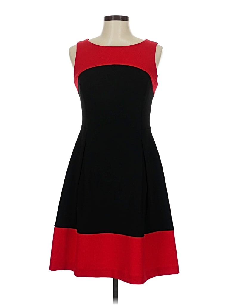 Pre-owned Tommy Hilfiger Cocktail Dress In Red