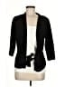 August Silk Black Cardigan Size M - photo 1