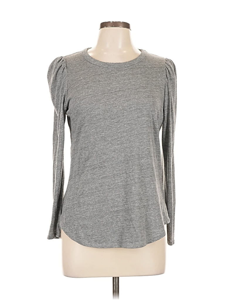 Pre-owned Chaser 3/4 Sleeve T-shirt In Gray