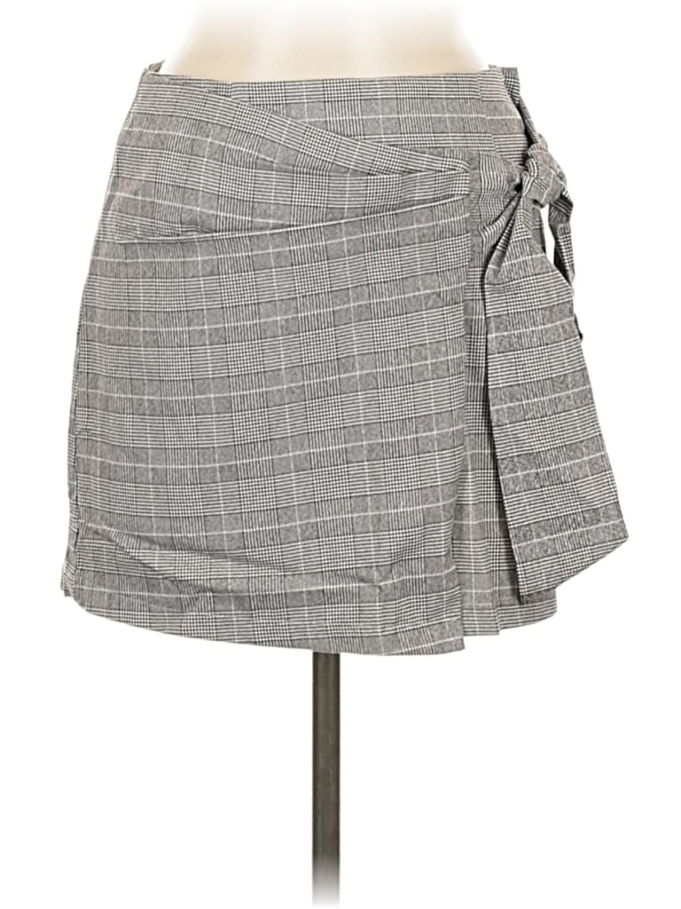 Pre-owned She + Sky Casual Skirt In Gray