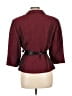 Adrianna Papell Burgundy Blazer Size L (estimated) - photo 2