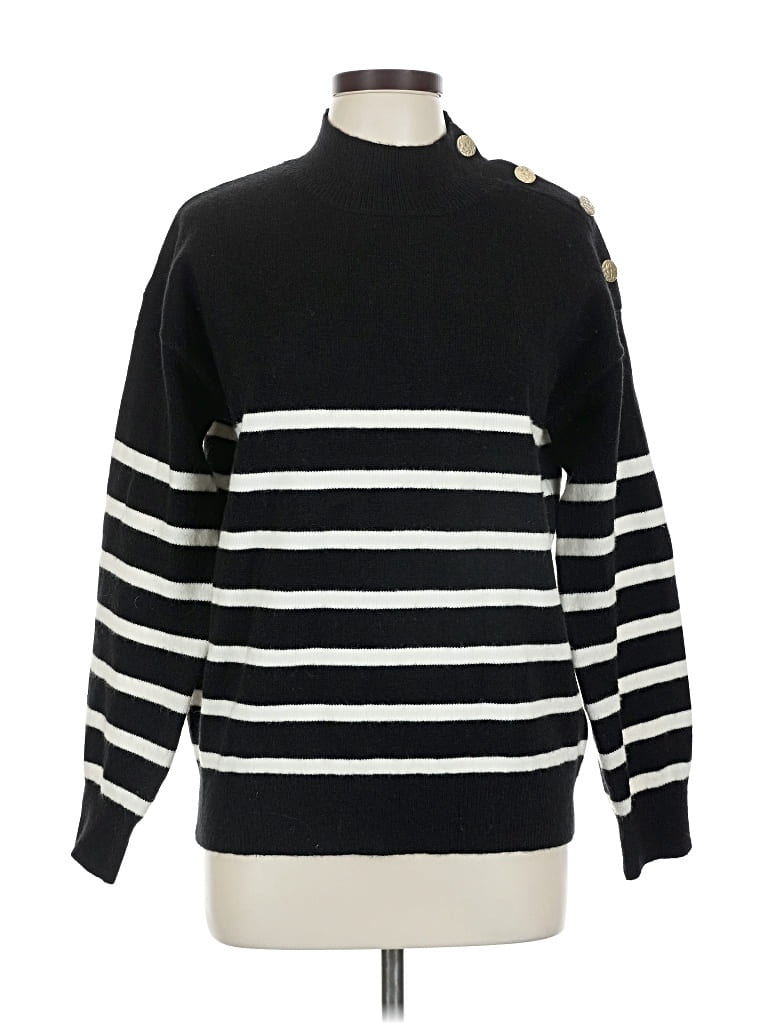 Pre-owned Unbranded Pullover Sweater In Black