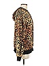 LPA 100% Polyester Animal Print Gold Windbreaker Size M - photo 4
