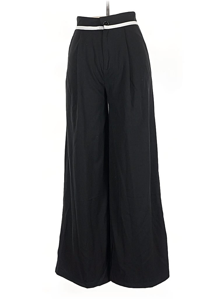 Pre-owned Unbranded Dress Pants In Black