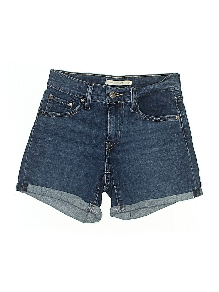 Pre-owned Levi's Denim Shorts In Blue