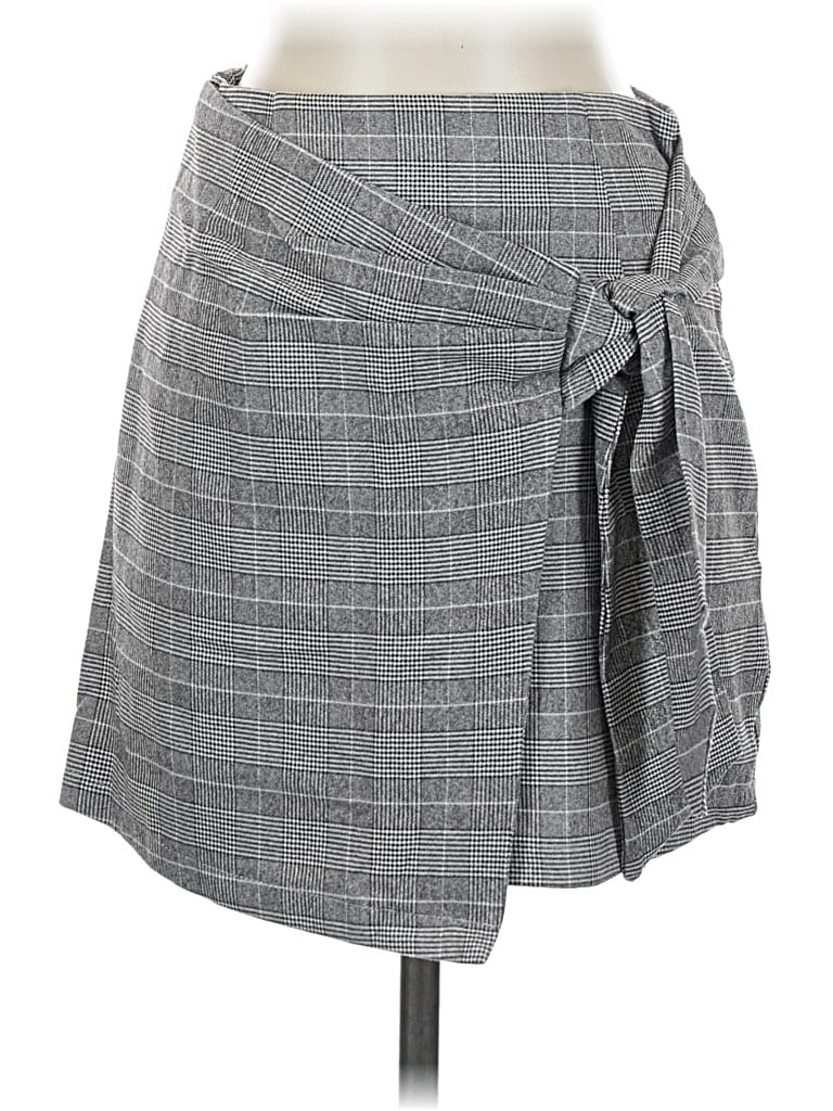 Pre-owned She + Sky Casual Skirt In Gray
