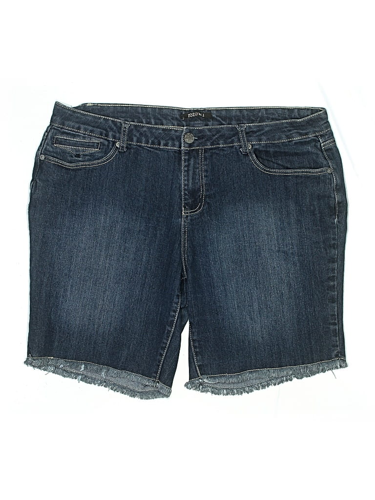 Pre-owned Roz & Ali Denim Shorts In Blue