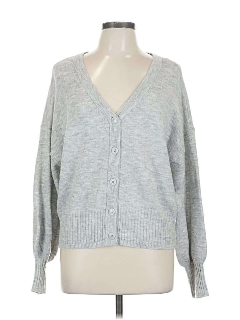 Pre-owned Sonoma Goods For Life Cardigan Sweater In Gray
