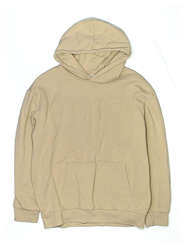 Pre-owned Fortnite Kids'  Pullover Hoodie In Brown