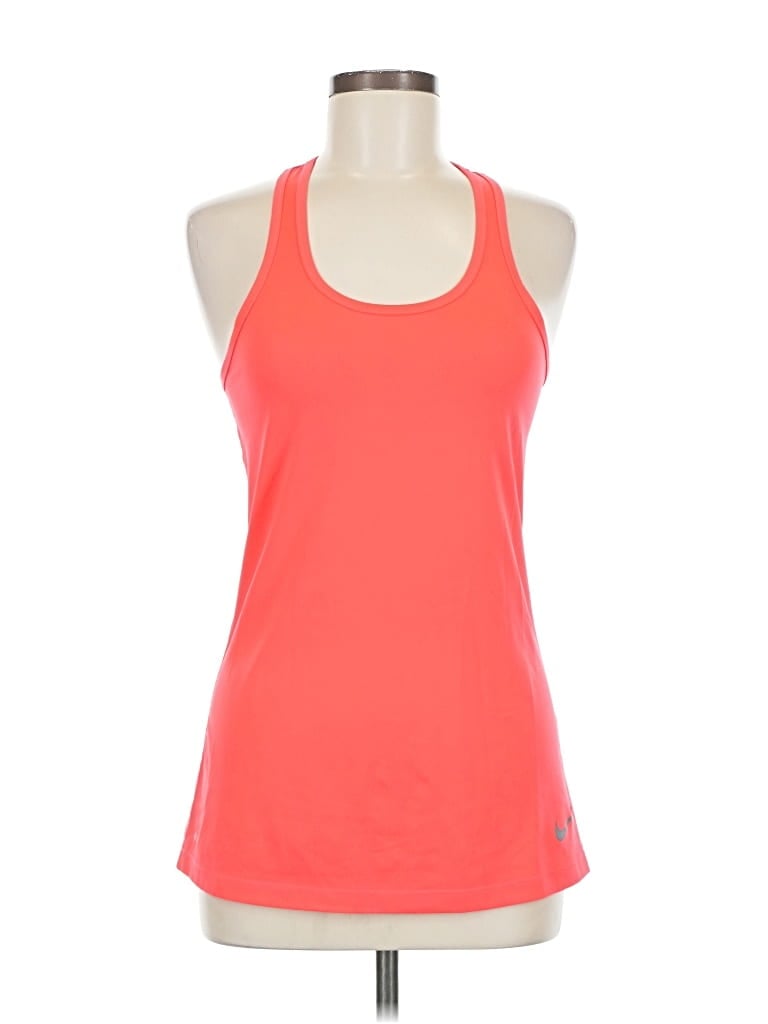 Pre-owned Nike Active Tank Top In Orange