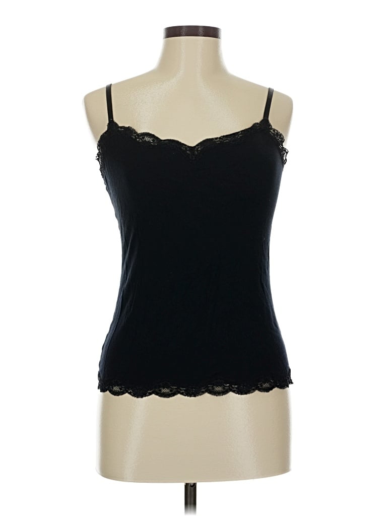 Pre-owned The Limited Tank Top Black Sweetheart Neckline Tops
