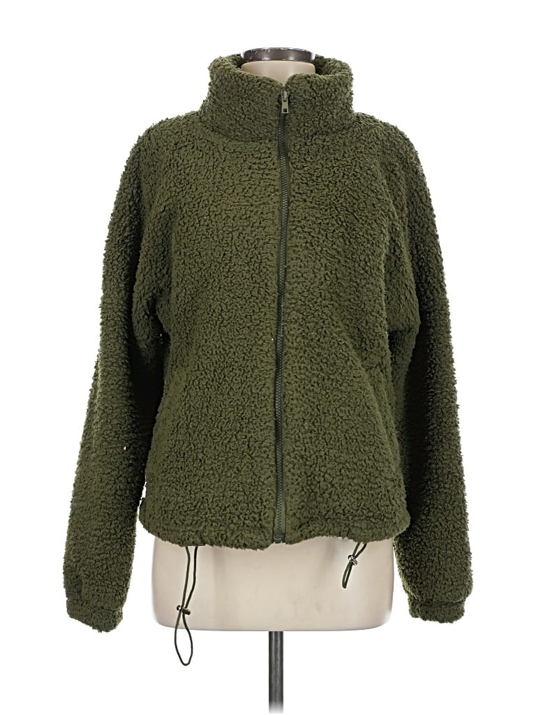 Pre-owned Prettygarden Cardigan Sweater In Green