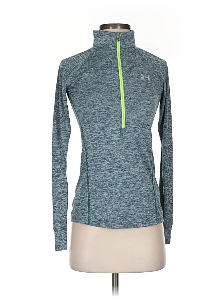 Pre-owned Under Armour Fleece Jacket In Gray