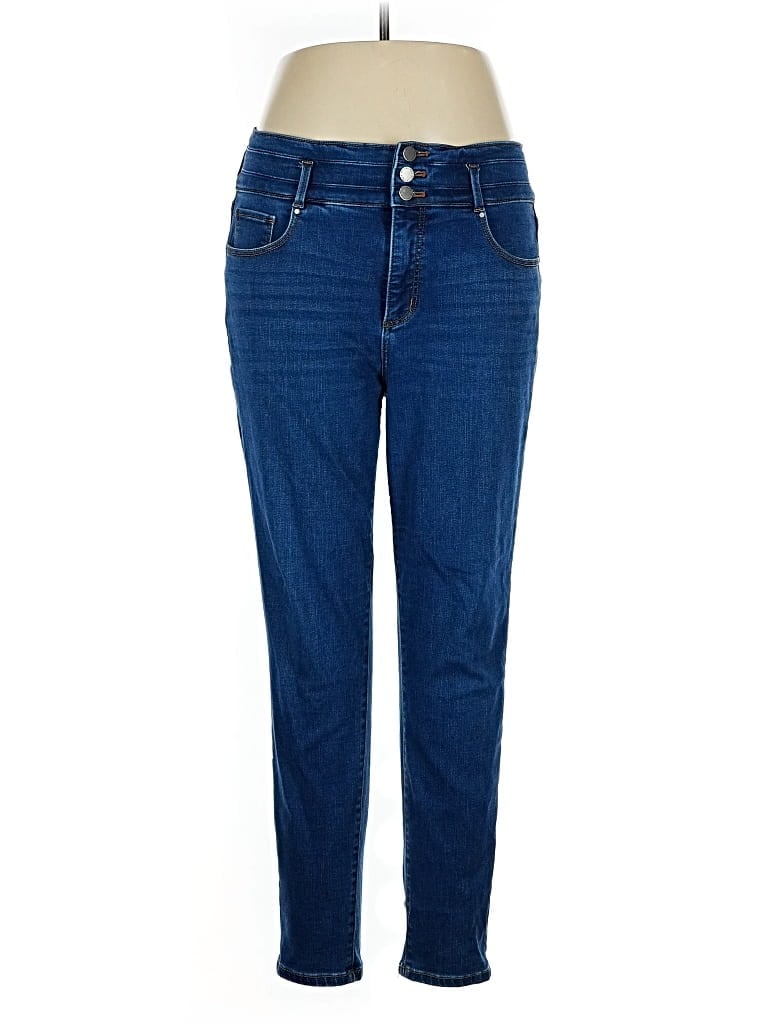 Pre-owned Ann Taylor Jeans In Blue