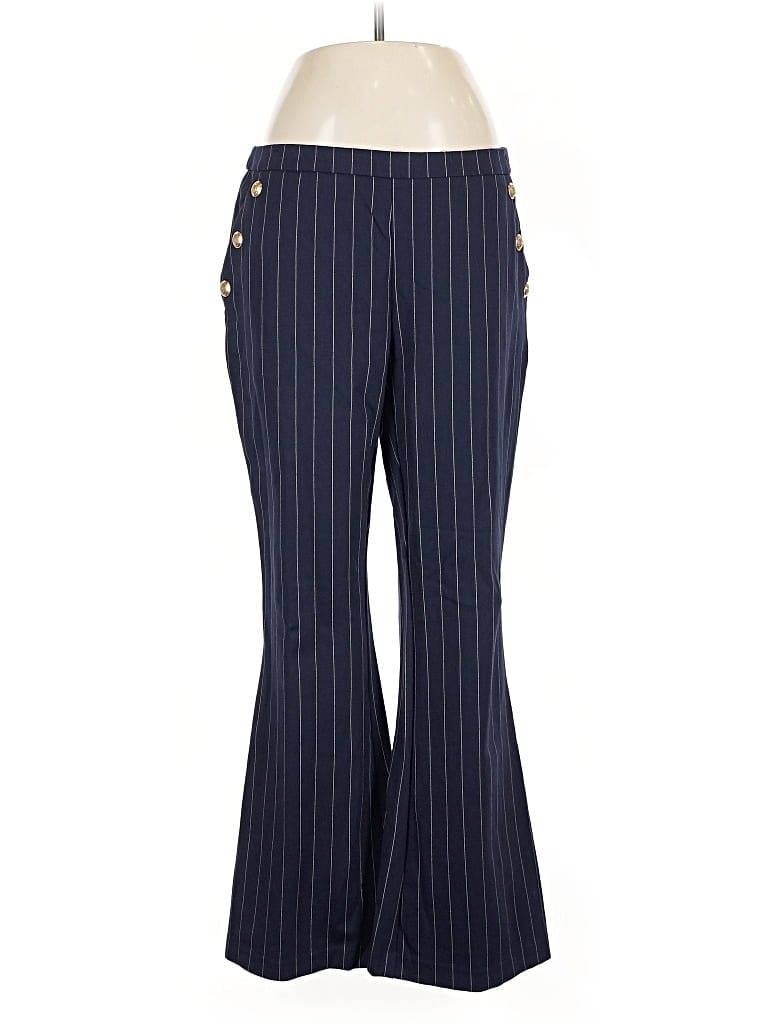 Pre-owned Christian Siriano New York Dress Pants In Blue
