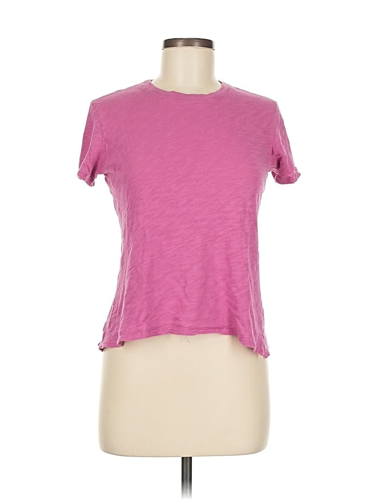 Pre-owned Atm Anthony Thomas Melillo Short Sleeve T-shirt In Pink