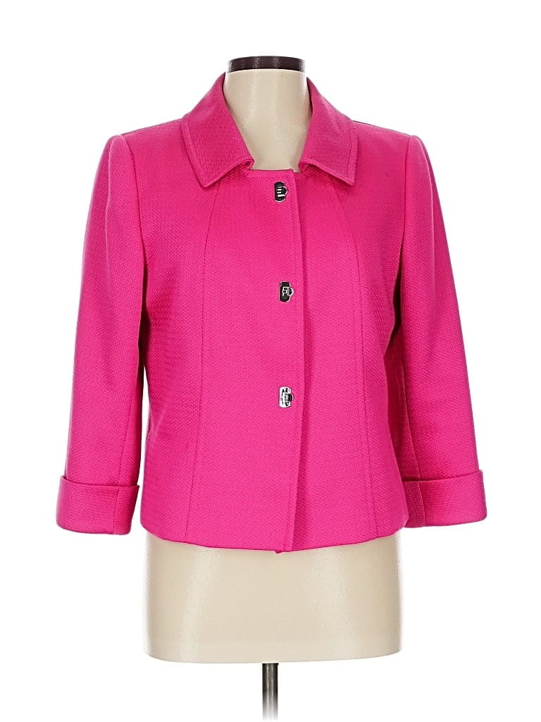 Pre-owned Tahari By Asl Blazer Jacket In Pink