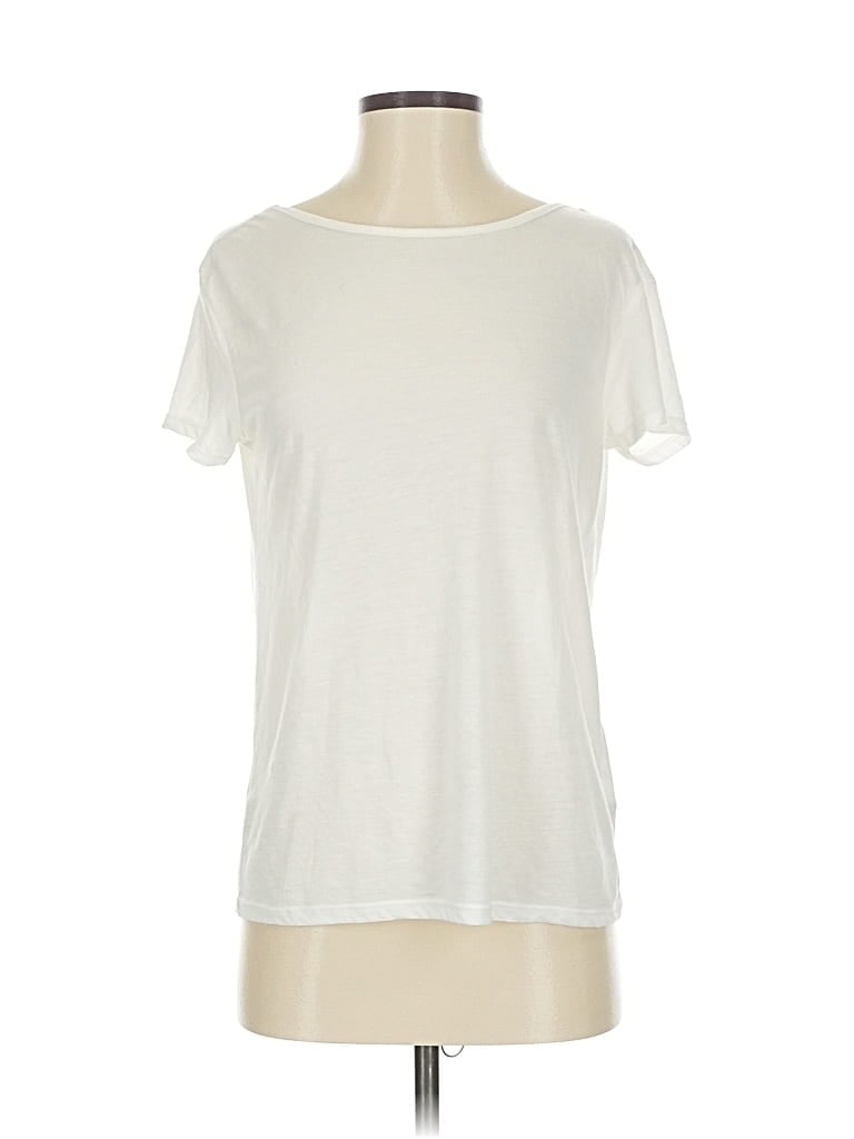 Pre-owned Alternative Short Sleeve T-shirt In White