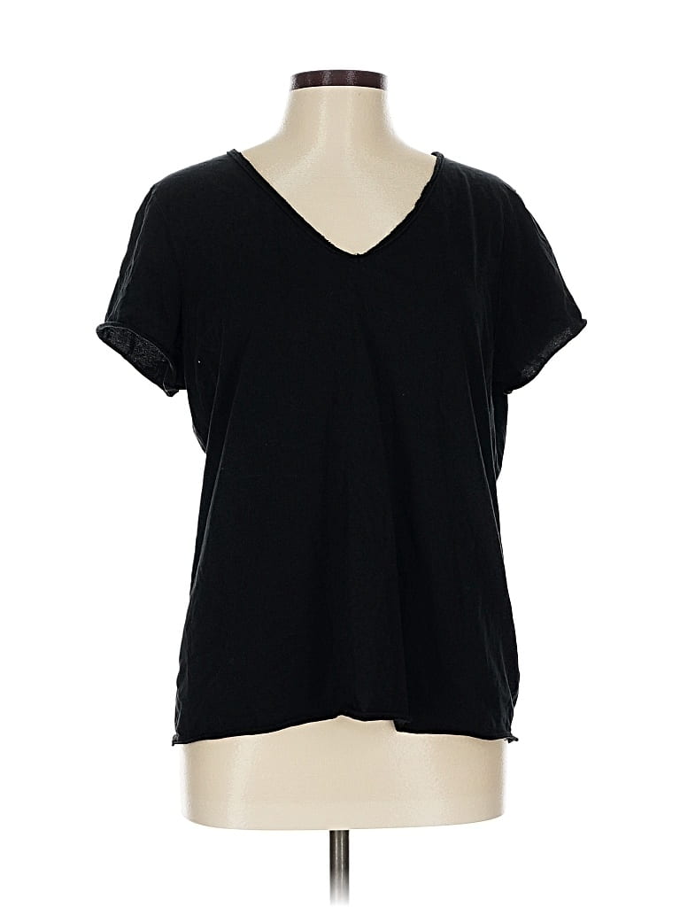 Pre-owned Allsaints Short Sleeve T-shirt In Black