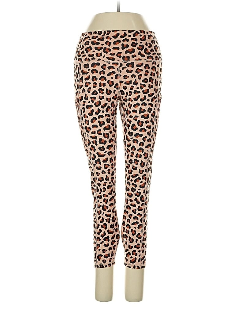 Pre-owned Fabletics Leggings In Brown