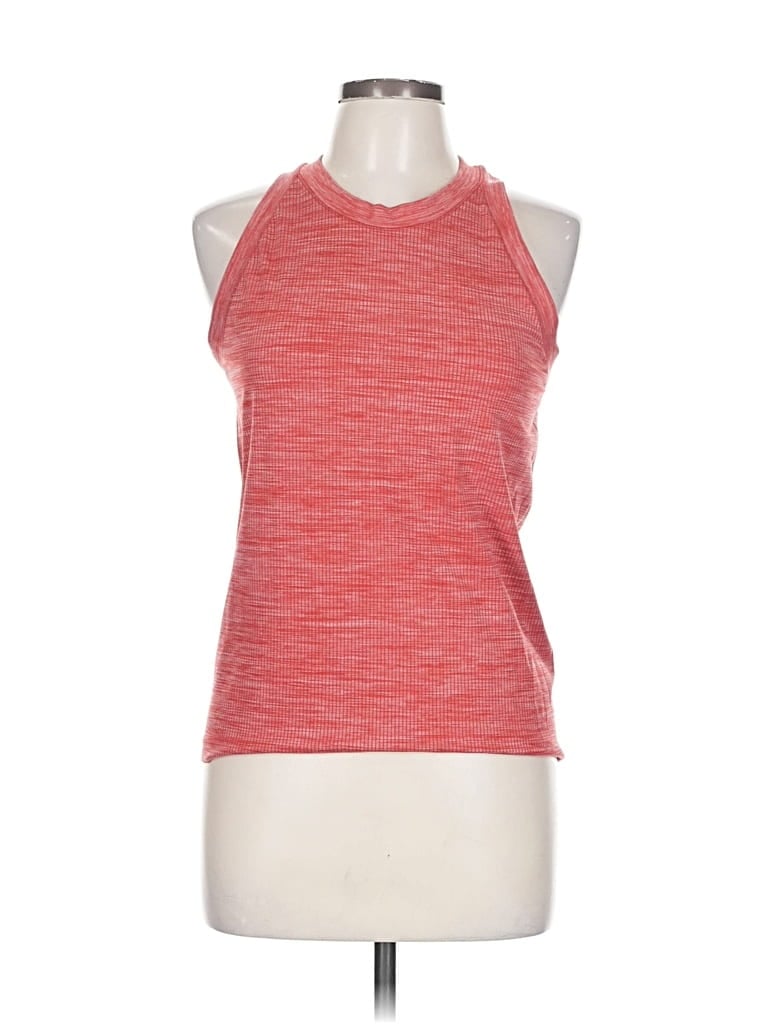 Pre-owned Unbranded Sleeveless T-shirt In Orange