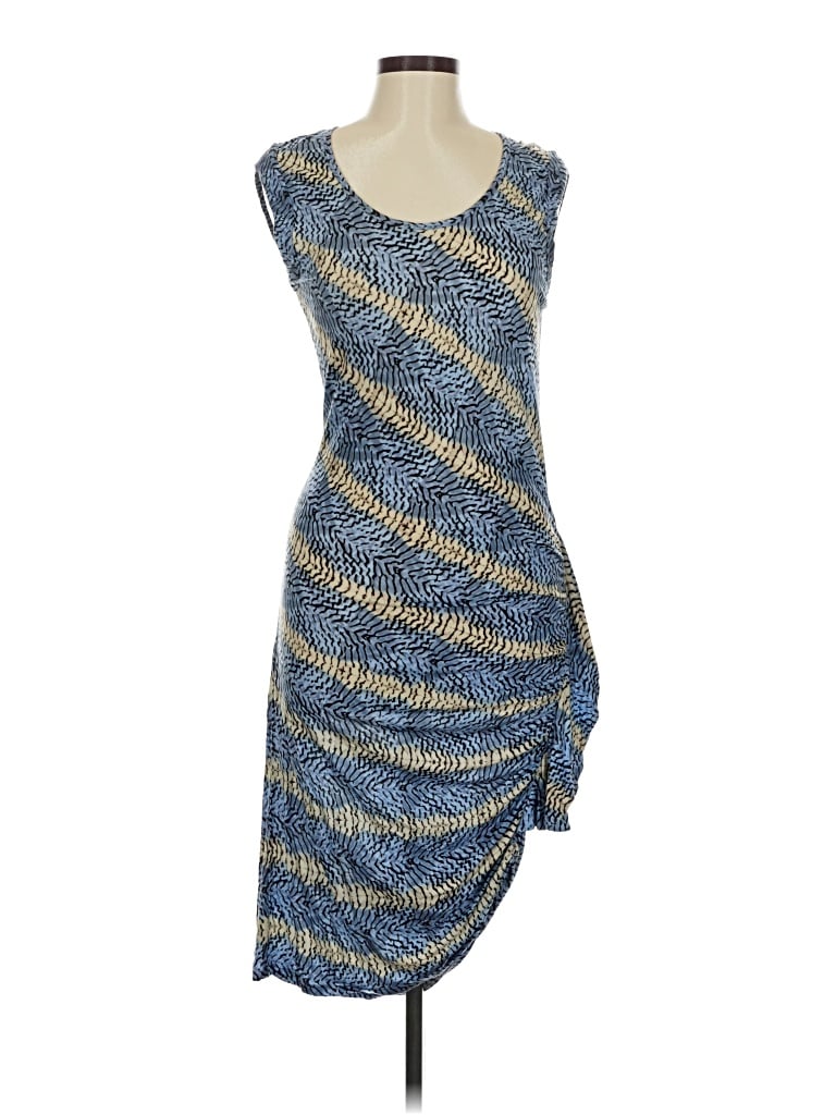 Pre-owned Bcbgmaxazria Cocktail Dress In Blue