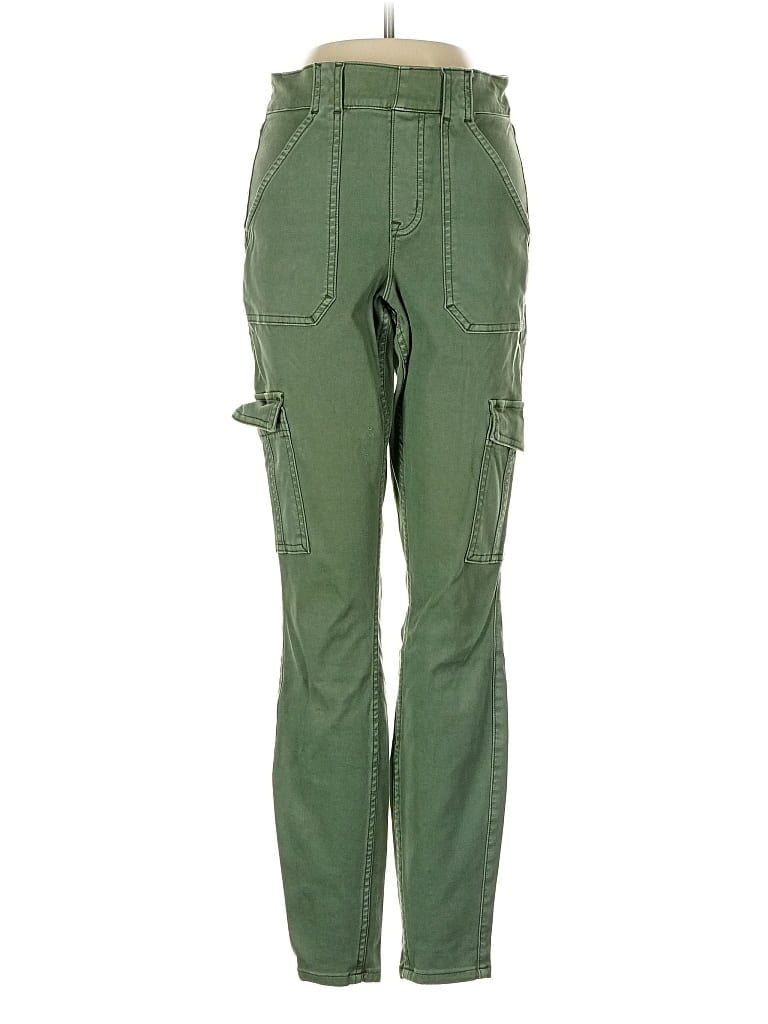 Pre-owned Spanx Cargo Pants In Green